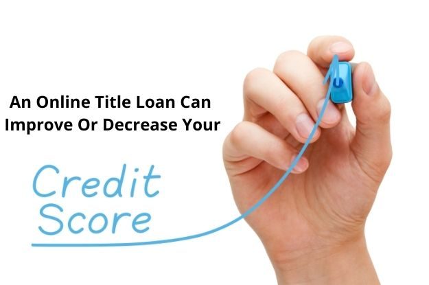 The 3 large credit bureaus will report payments on your title loan.