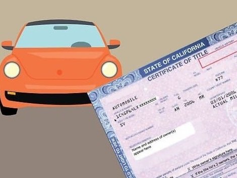 Get A certified certificate of title from the DMV before you sign anything over that's required for underwriting of online title loans.