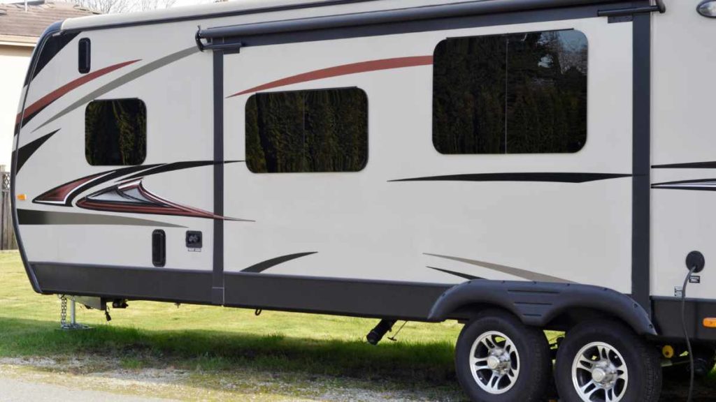 RV camper to use as collateral for a loan